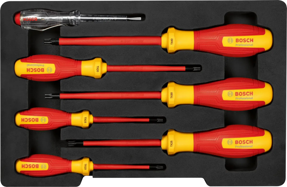 Set de tournevis VDE TX Professional, 7 pièces