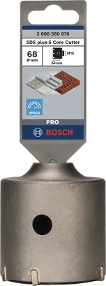 Fraise à carotter Bosch PRO SDS plus-5 68 mm.