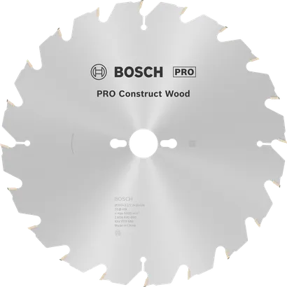 Lame de scie circulaire Bosch PRO Construct Wood 300 mm.