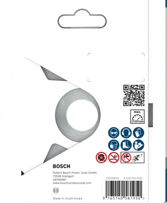 Disque diamanté pour marbre Bosch PRO 115 x 22,23 mm.