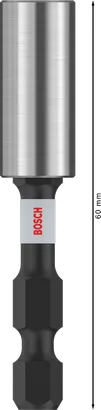 Porte-embouts Bosch PRO Standard Impact, tige hexagonale de 60 mm.