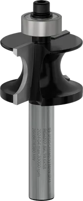 Fraise à défoncer Bosch PRO, tige guidée R 6, 8 mm.