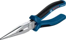 Pince à bec long Bosch 200 mm avec lames de coupe trempées par induction.