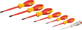 Jeu de tournevis Bosch VDE SL/PH 7 pièces pour jusqu'à 1000 V.