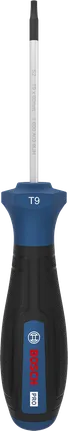 Tournevis Bosch PRO TX9 avec poignée ergonomique bleue.