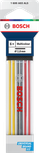 Mines de crayon Bosch multicolores 2,8 mm, paquet de 6.