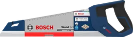 Scie à main Bosch 400 mm 11 TPI acier SK5 pour bois.