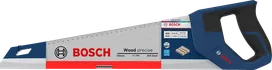 Scie à main Bosch 450 mm 11 TPI pour une coupe de bois précise.