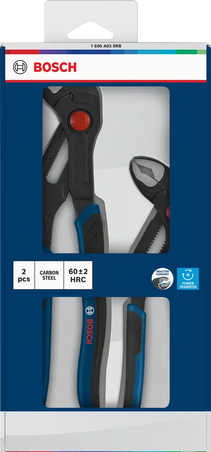 Jeu de pinces multiprises, 2 pièces
