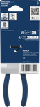 Pince coupante diagonale Bosch 160 mm avec poignées antidérapantes trempées.