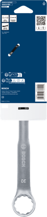 Clé mixte Bosch 30 mm en chrome vanadium.