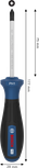 Tournevis Bosch PRO PH1 x 75 mm avec poignée ergonomique.