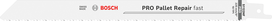 Lame de réparation de palettes Bosch S1122HF, bimétallique, 225 mm.