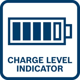 Le témoin de charge de batterie indique le niveau de charge restant de la batterie