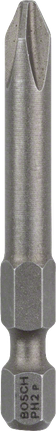 Bosch screwdriver bit Extra Hard PH2 49mm.