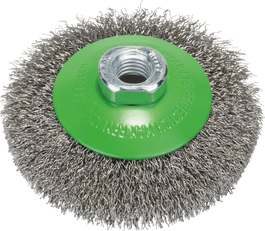 Clean for Inox Bevel brush, Crimped Wire