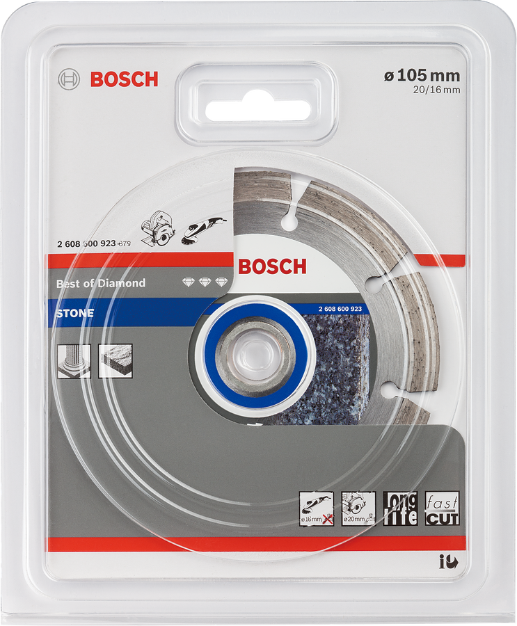 Bosch diamond cutting disc 105 mm.
