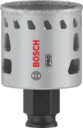 Bosch PRO Tile PC Plus Hole Saw 44 mm for tile cutting.