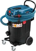 Extrator de pó com fio Bosch GAS 55 M AFC com recipiente de 43 L.