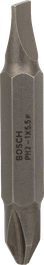 Broca dupla Bosch de 45 mm para aparafusar.