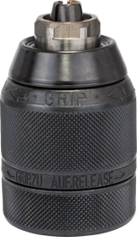 Mandril de aperto rápido Bosch de 13 mm para acessórios de berbequim.