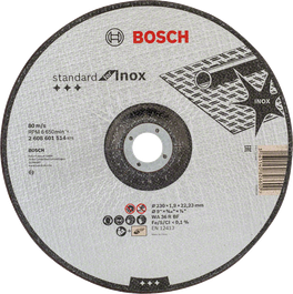 Disco de corte Standard for Inox