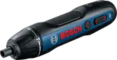 Aparafusadora sem fio Bosch GO com torque ajustável.