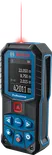 Medidor laser Bosch GLM 50-22 exibindo leituras de distância.