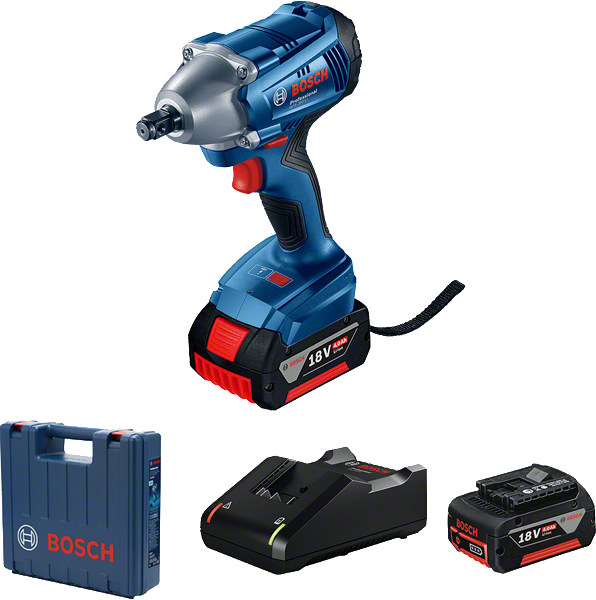 Conjunto de chaves de impacto sem fios Bosch GDS 250-LI 18 V.