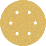 Disco de lixa Bosch EXPERT C470 150 mm, grão 80, 6 furos.