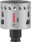 Serra copo Bosch PRO Tile PC Plus de 51 mm para corte de azulejos.