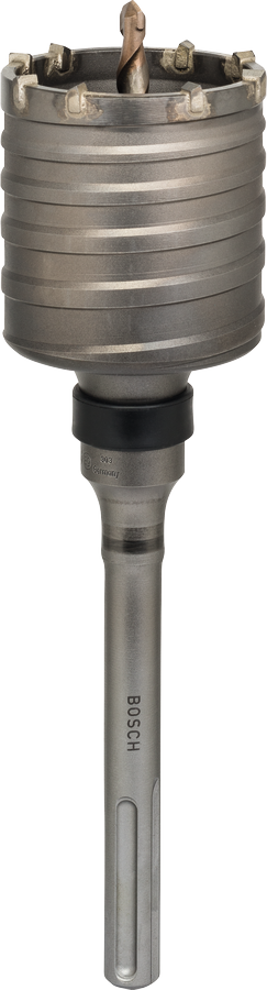 Cortador de núcleo Bosch PRO SDS max-5 de 82 mm com 8 cortadores.