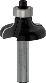 Broca de roteador Bosch PRO Ogee Fillet com raio de 4,8 mm.