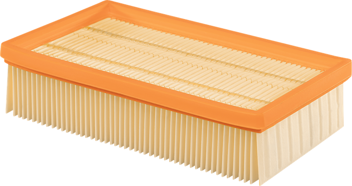 Filtro plano plissado de celulose Bosch para extração de pó.