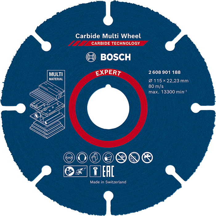 Discos de corte EXPERT Carbide Multi Wheel