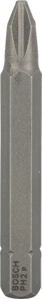 Punta de destornillador Bosch Extra Hard PH2 de 51 mm.