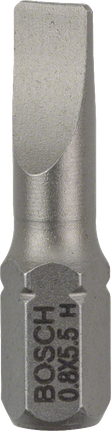Punta destornillador Bosch Extra Dura S0.8x5.5 25mm.