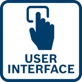 Acceso directo a la información de la herramienta y ajustes gracias a la interfaz de usuario integrada y las características de conectividad.