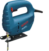 Sierra de calar eléctrica Bosch azul.