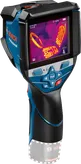 Cámara termográfica Bosch GTC 600 C con pantalla.