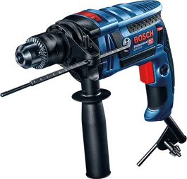 Taladro de impacto Bosch GSB 16 RE con empuñadura auxiliar.