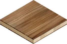 Placa de muebles de madera maciza