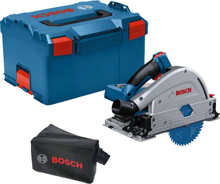 Sierra de incisión inalámbrica Bosch GKT 18V-52 GC con estuche.