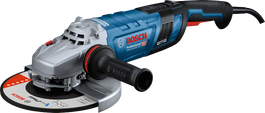 Amoladora angular Bosch GWS 30-230 PB con empuñadura lateral.
