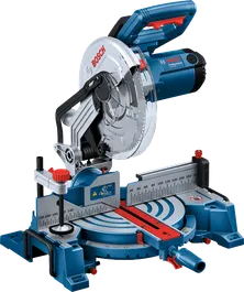 Sierra ingletadora Bosch GCM 254 con guía angular precisa.