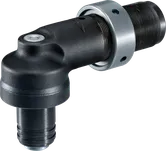 Cabezal angular Bosch 12V con mandril de cambio rápido de 1/4 de pulgada.