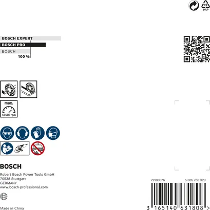 Disco de alambre Bosch PRO Metal Clean de 115 x 0,3 mm.