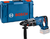Martillo perforador Bosch GBH 18V-28 con maletín de transporte.