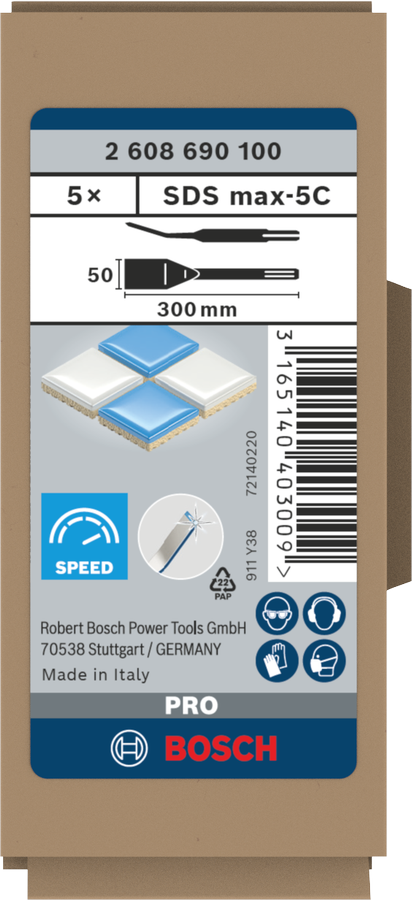 PRO SDS max-5C Set