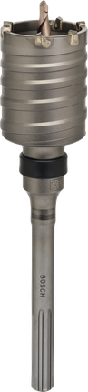 Broca de núcleo Bosch PRO SDS max-5 de 68 mm con seis dientes.